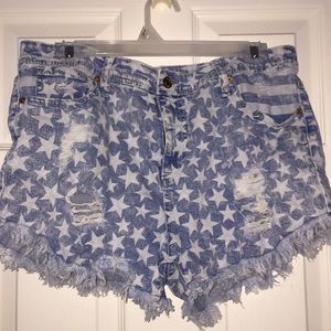 stars and stripes shorts